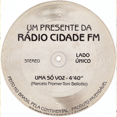 Uma Só Voz - Compacto Promocional Rádio Cidade FM